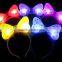Flashing LED light for party, Christmas,and holidays,women flower hair accessory jewelry