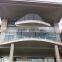Safety Glass Fence Design By Stainless Steel Spigots With Tempered Glass Sheet Combination/Frameless Glass Railing