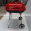 Hamburger Charcoal bbq grill with Trolley