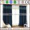 european style embroidered faux linen blackout curtain
