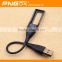 Top selling black replacement usb charging charger cable for fitbit flex fitness wrist bracelet band