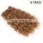 27 strawberry blond Modern style excellent quality long curl high tempreture flame retardant synthetic hair extension weaves