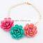 Hot Selling Flower Choker Vintage Pendant Statement Necklace Women Necklaces & Pendants Fashion Necklaces for Women 2014