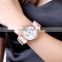 New watches rose gold plated women watch