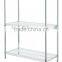 3 Tier Chrome Shelf Unit Metal Rack Metal storage Cabinet