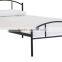 cheap metal white single beds