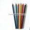 6 color pencil set plastic color pencil 6