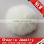 10-11cm size rabbit fur ball garment accessory fur pom poms rabbit fur pompons