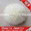 10-11cm Size Rabbit Fur Ball Garment Accessory Fur Pom Poms Rabbit Fur Pompons