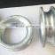 powder plasitified wire rope round thimble,blue color price