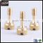 customized brass M5 slotted head knurled thumb screw