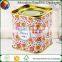 lovely and fancy tin tea tin hot sale Christmas gift candy tin