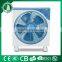 12 inch simple design electric plastic blue box fan made in China