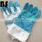 AB grade long welding gloves leather working gloves