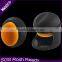 2017 New Design Rubber paint Cosmetic Beauty Flat Top Foundation Brush with holder