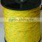 ski ropes hollow braided rope pe 16 strands rope for sale