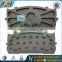 Casted Brake pad Back Plate for bus
