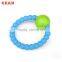 Food Grade Silicone Bead Rattle Teether Gift For Baby Cool Baby Toys