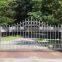 metal Security Gate/ Garden decorative privacy cast aluminium wrought iron fence and gates in stock