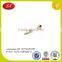 High strength china custom manufacture hex brass wood screw