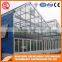 China multi-span glass greenhouse hydroponic systems for agriculture