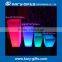 Led light plant pot large size garden plastic led flower pot
