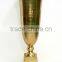 flower vase /big flower vase / wedding decoration Gold Metal flower Vase, Royal Gold Trumpet Vase For Decoration