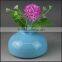 2017 North America and Europe trendy green mini stone vase