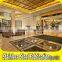 Custom Made Luxurious Stainless Steel Interior Hotel Lobby Decoration