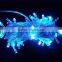 pvc clear/black/white cable high waterproof string light for christmas