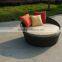 Antique French Style Garden Furniture Rattan Outdoor Day bed