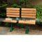 Backyard Wooden Resting Bench Chair