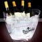 hot supply OEMplastic led ice bucket for beer promotional project