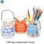 vintage glass candle holder Hanging Glass Jar Lamp