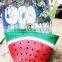 Hottest fashionable Beach bag/ woven beach bag/Beach bag tote for summer 2017, watermelon handpainting