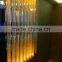 wholesale crystal pillars with bubbles for partition