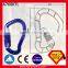 25KN Aluminum Material Mountain Climbing Carabiner With Twist Lock