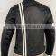 Mens Leather Motorbike Jacket