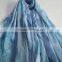 2017 hot popular woman print floral voile lady soft rayon viscose scarf shawl