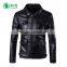 Popular Design Multi Pockets Windproof Western Black Vintage Leather Jacket for Men