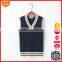 Design sleeveless cable sweater vest japanese school uniform