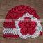 Newborn Handmade Sweater Set Crochet Cardigan and Cap