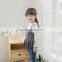 S60612B Clothing girls autumn dress false two pieces dress long sleeve girls dress for 3-8y