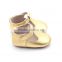 Baby hard sole leather baby shoes walking T bar shoes prewalker