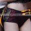 2015 fashion lace cotton middle waist sexy thong