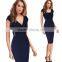 OEM fashion latest ladies summer sexy dress , wholesale women midi dress