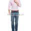 Men's Lilac Solid Long Sleeve Buttoned Shirt