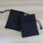 High Quality Black Color Drawstring Hermp Fabric Bags