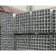 thick wall galvanized square steel tube