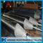 Centrifugal cast roller with shaft for conveyor